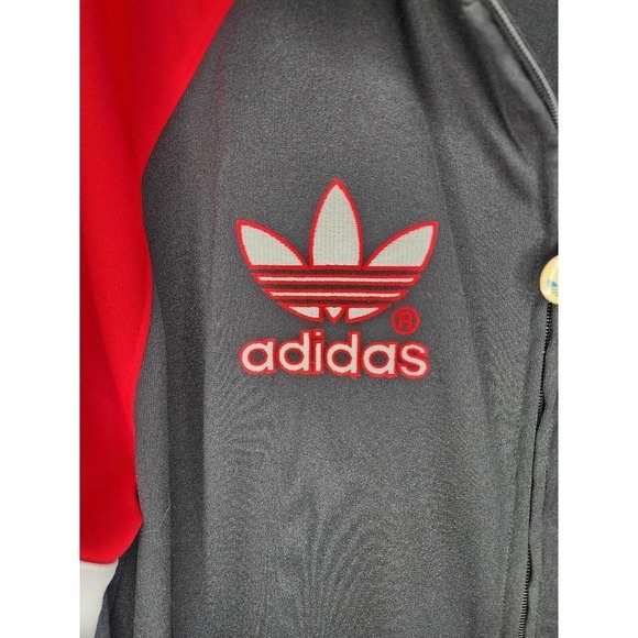 Trail Blazers NBA Adidas Warm Up Jacket Portland Full Zip Size Medium - Picture 6 of 12